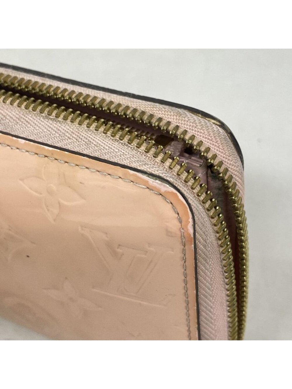 Louis Vuitton Wallet Vernis Zippy Rose Ballerine - Picture 6 of 11